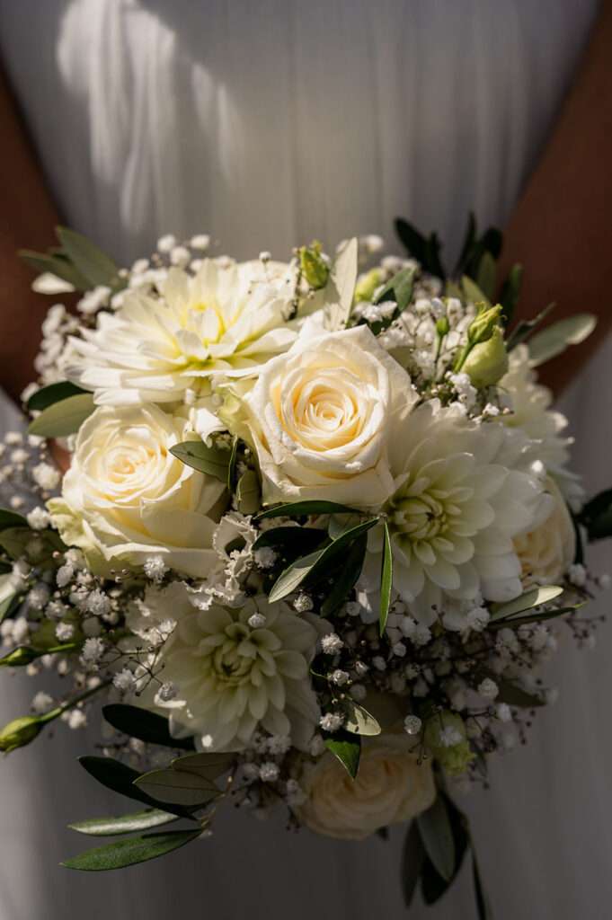 Weißer Brautstrauß