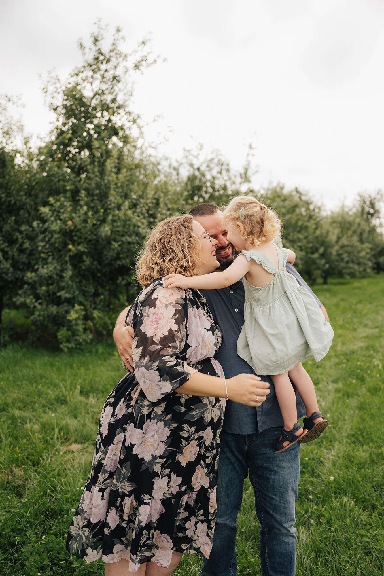 Familienshooting im Freien