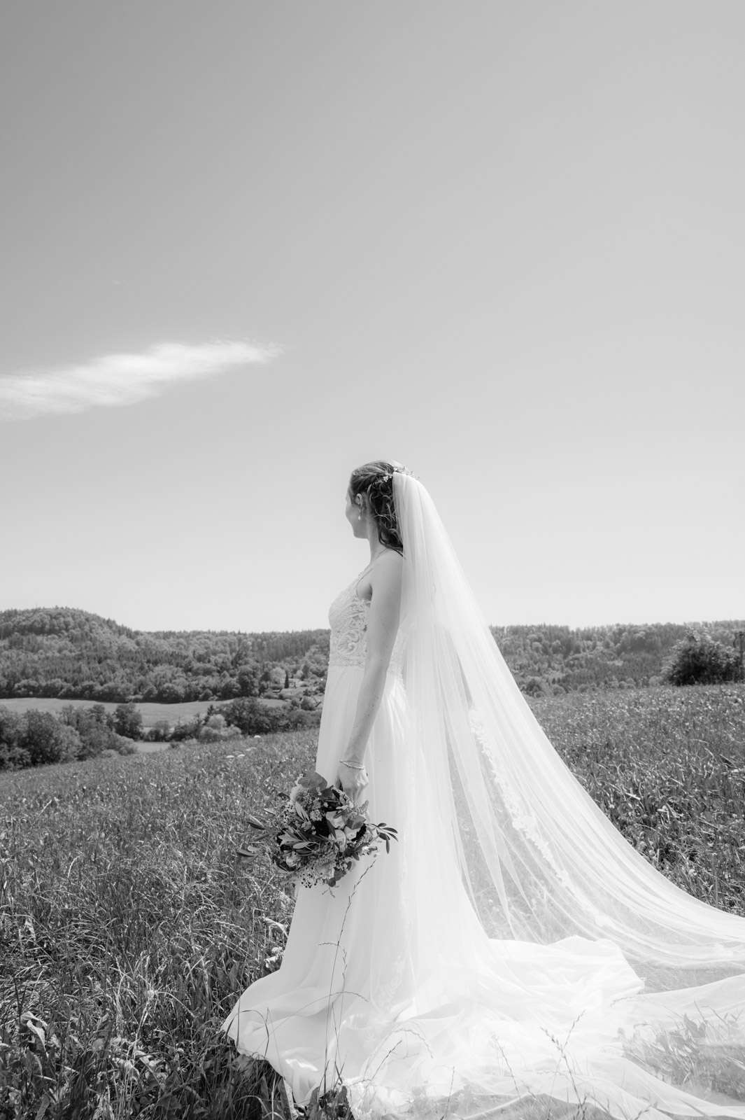 Editorial Foto der Braut